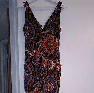 Juniors Paisley Jumpsuit Size M